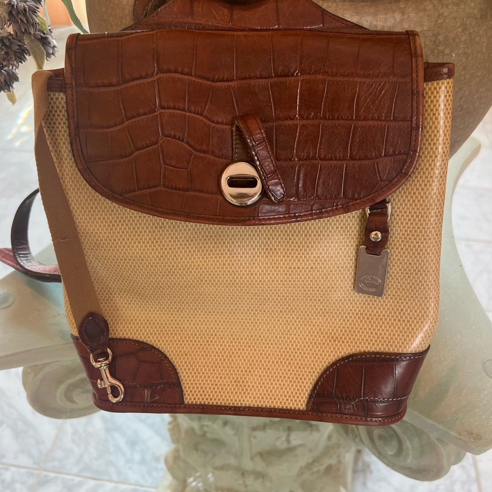 Dooney back pack. Medium size good condition